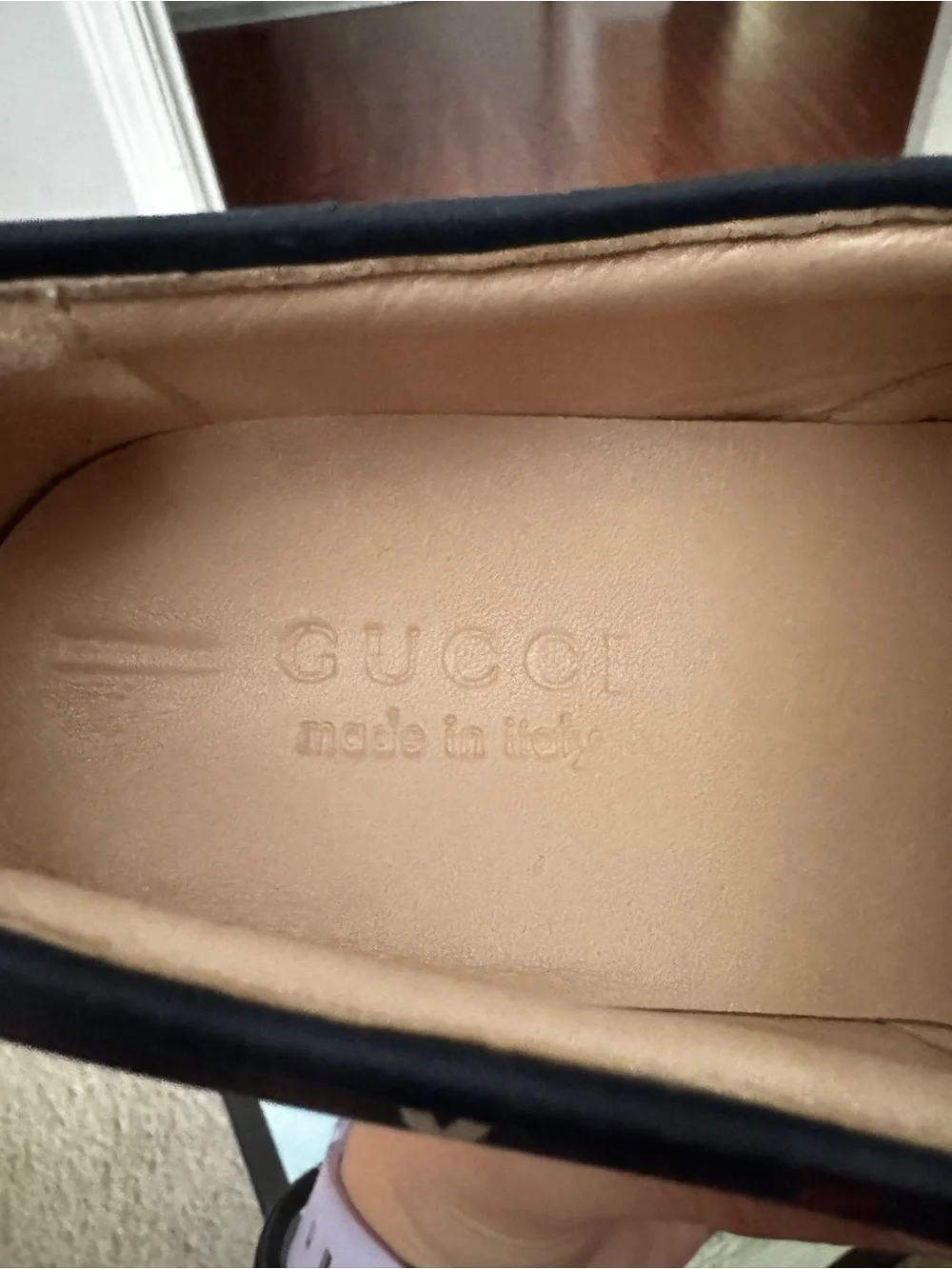 Gucci Ghost men’s slip on shoes